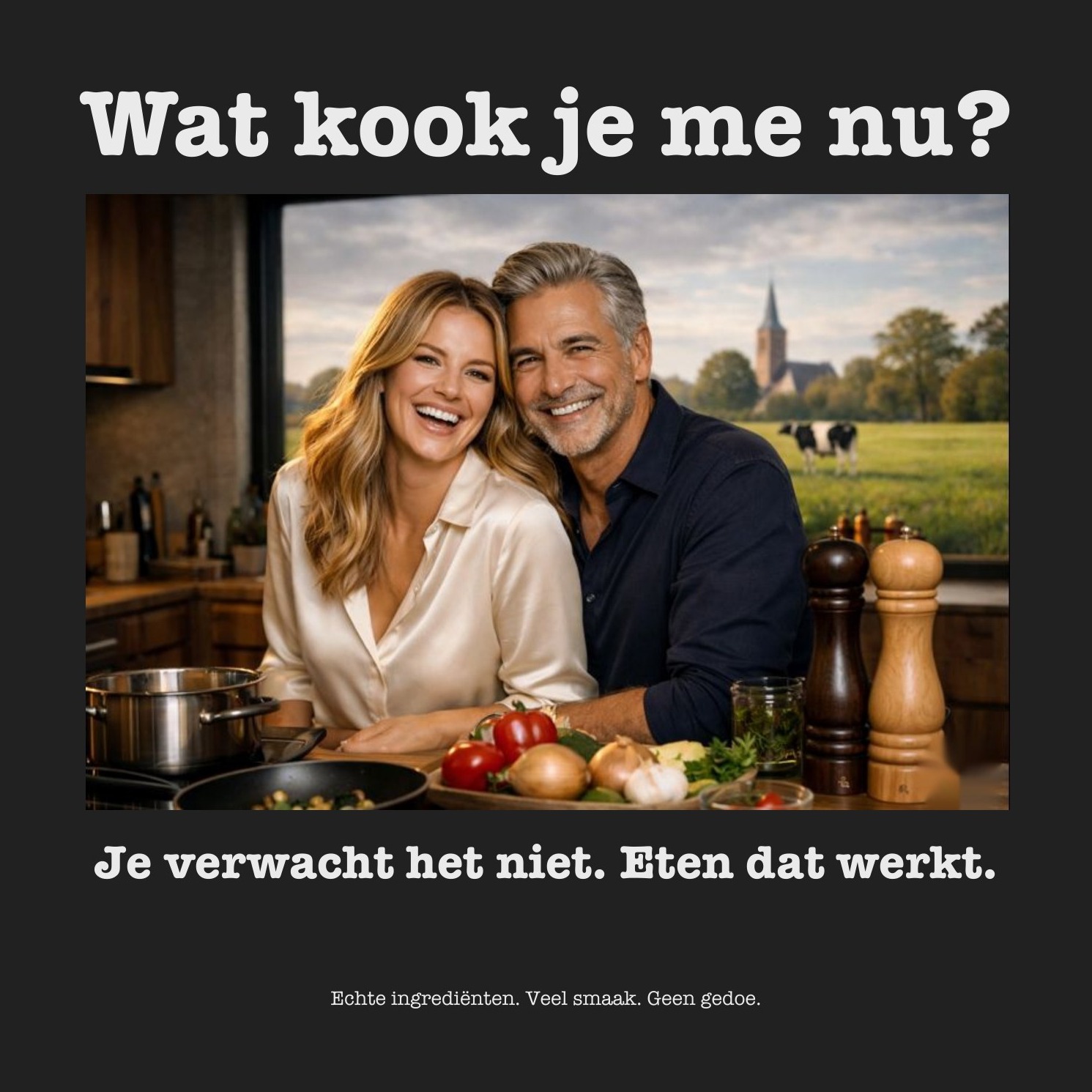 Cover Wat kook je me nu?